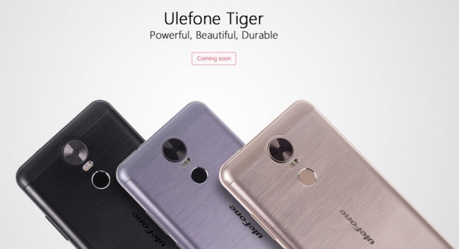 Емкость аккумулятора смартфона Ulefone Tiger превысит 4000 мА&bull;ч
